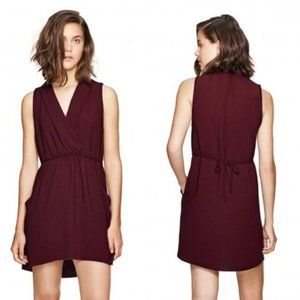 Aritzia Wilfred Sabine Sleeveless Tie Dress
